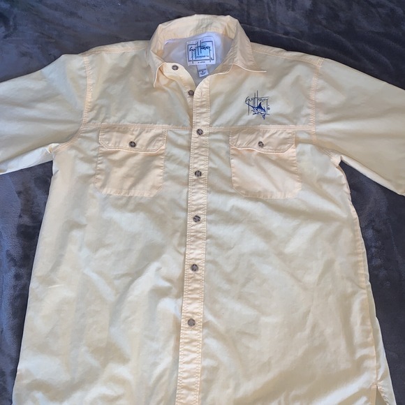Guy Harvey AFTCO Shirt Men Med Offshore Tuna Fishing Vented Swordfish Marlin - Picture 2 of 7